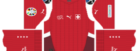 Switzerland kit dls euro 2024 home