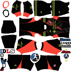 FC Cincinnati kit dls 2024 gk home temp