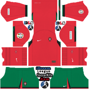 Portugal kit dls euro 2024 home