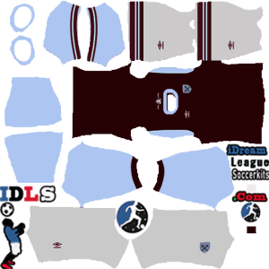 West ham United kit dls 2025 home temp