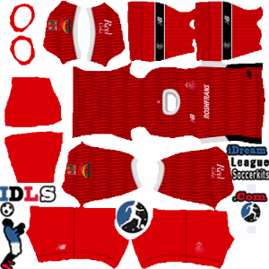 deportivo toluca fc kit dls 2025 home temp