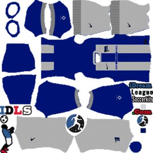 Hertha BSC kit dls 2025 home temp