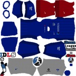 Portsmouth FC kit dls 2025 home temp