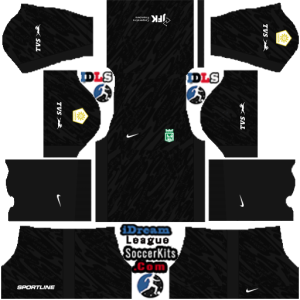 Atlético Nacional dls kit 2025 gk away