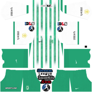 Atlético Nacional dls kit 2025 home