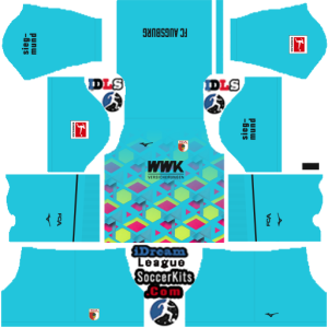 Augsburg FC dls kit 2025 gk third