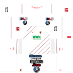 Augsburg FC dls kit 2025 home