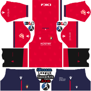 CA Osasuna kit dls 2025 home