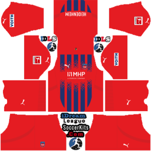 FC Heidenheim dls kit 2025 home