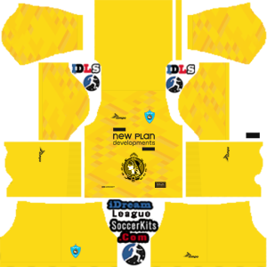 Ghazl El Mahalla SC dls kit 2025 gk third