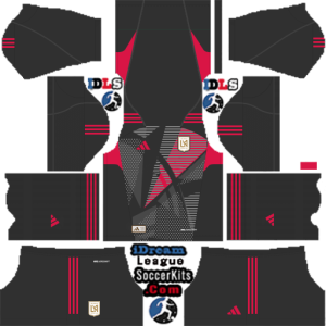 Los Angeles FC kit dls 2025 gk home temp