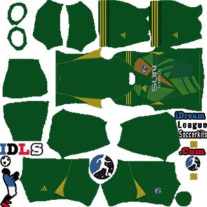 Schalke 04 kit dls 2025 gk home temp