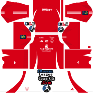 Stade Brestois dls kit 2025 home