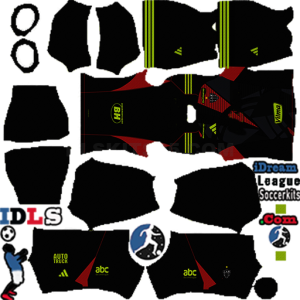 atletico mineiro kit dls 2025 gk home temp