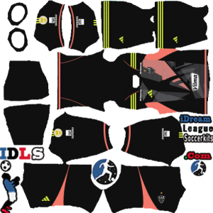 Atletico Mineiro kit dls 2025 gk home
