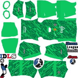 Club Olimpia kit dls 2025 gk home