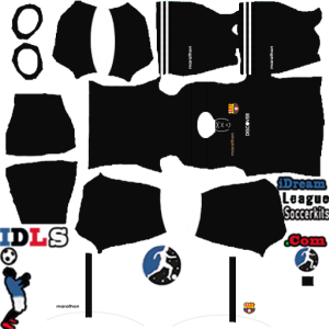SC Barcelona kit dls 2025 away