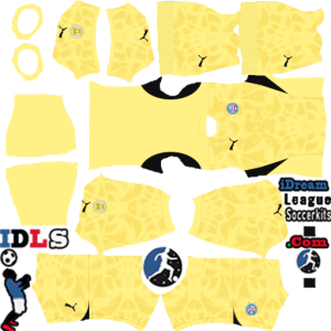 Bahia FC kit dls 2025 gk away