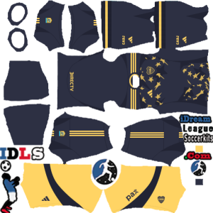 Boca Juniors kit dls 2025 third
