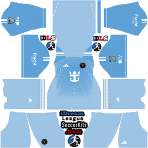 Inter Miami dls kit 2025 gk home
