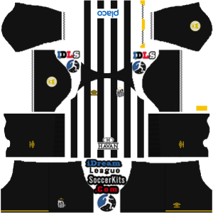 Santos FC dls kit 2025 away
