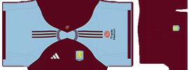 Aston Villa PLS Kit 2025 Home