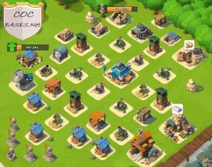 Boom Beach HQ 11 Layouts