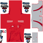 Nottingham Forest PLS Kit 2025 Home