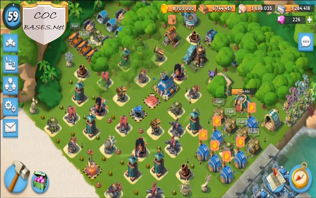 best bb hq19 bases