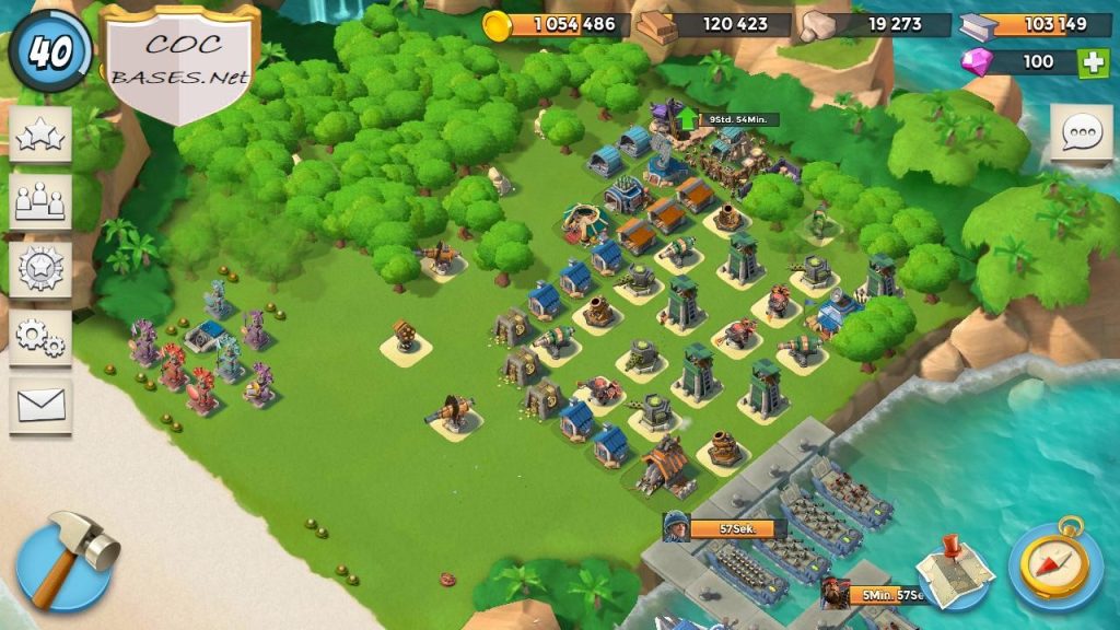 best boom beach base hq14