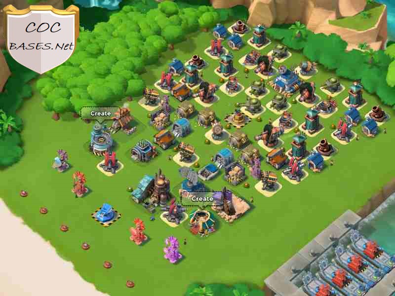 best boom beach base hq19