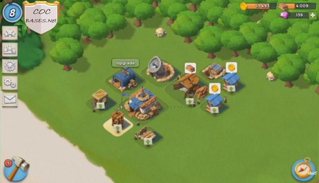 best boom beach base hq3