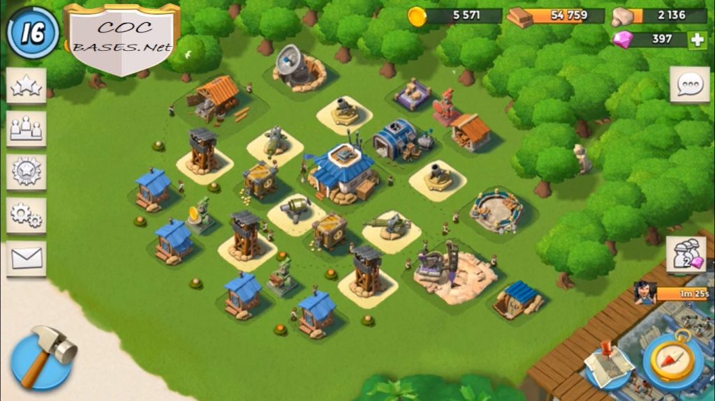 best boom beach base hq7