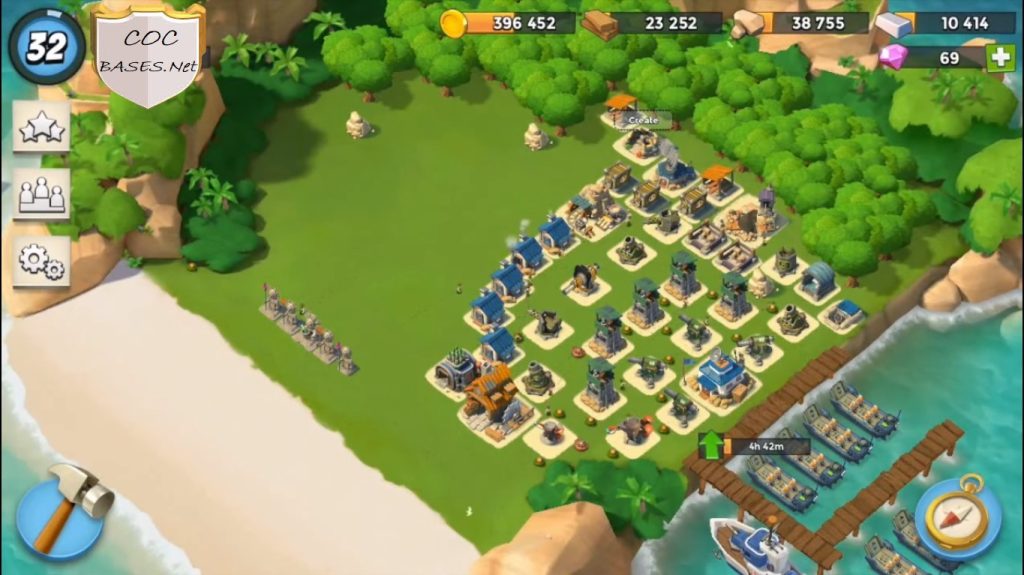 best boom beach layout hq12