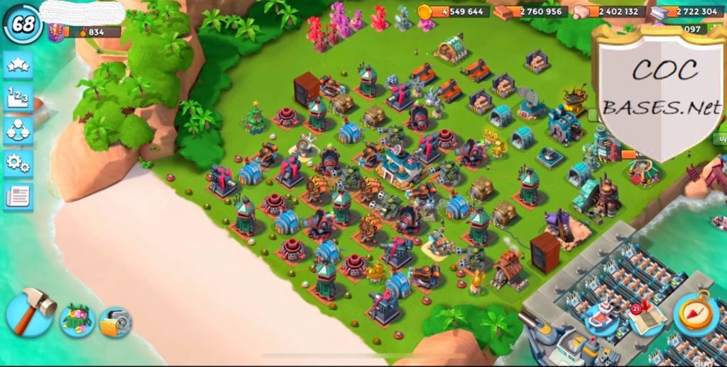 best boom beach layout hq23