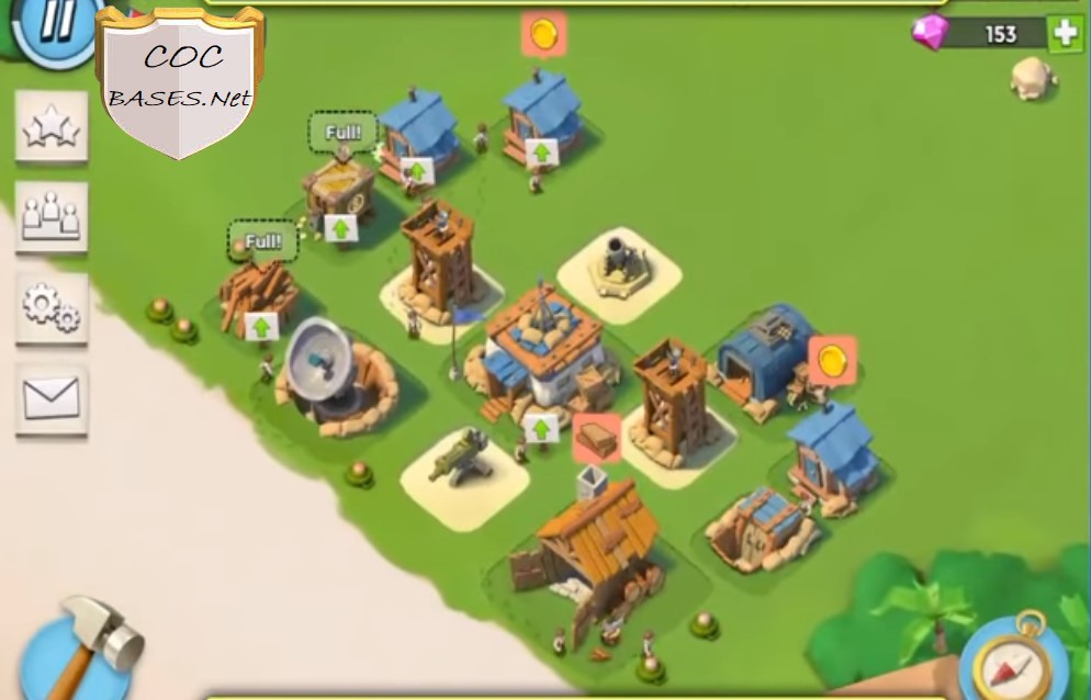 best boom beach layout hq4