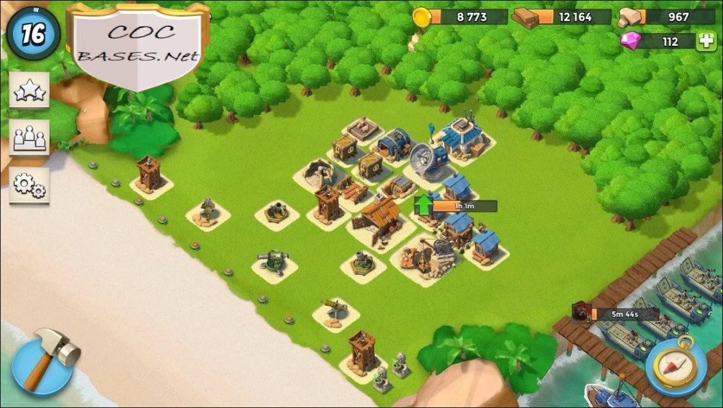 best boom beach layout hq7