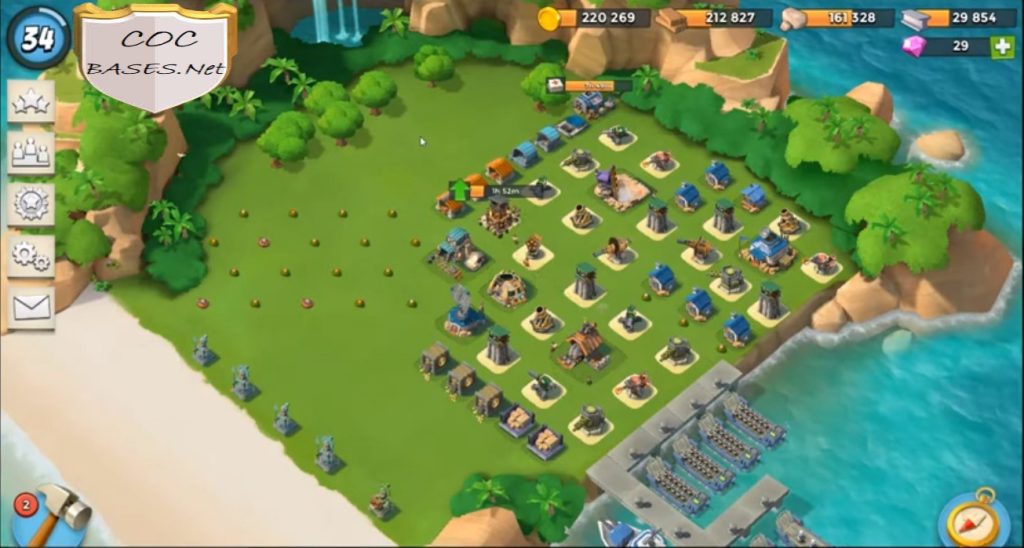 boom beach headquarters 15 layout