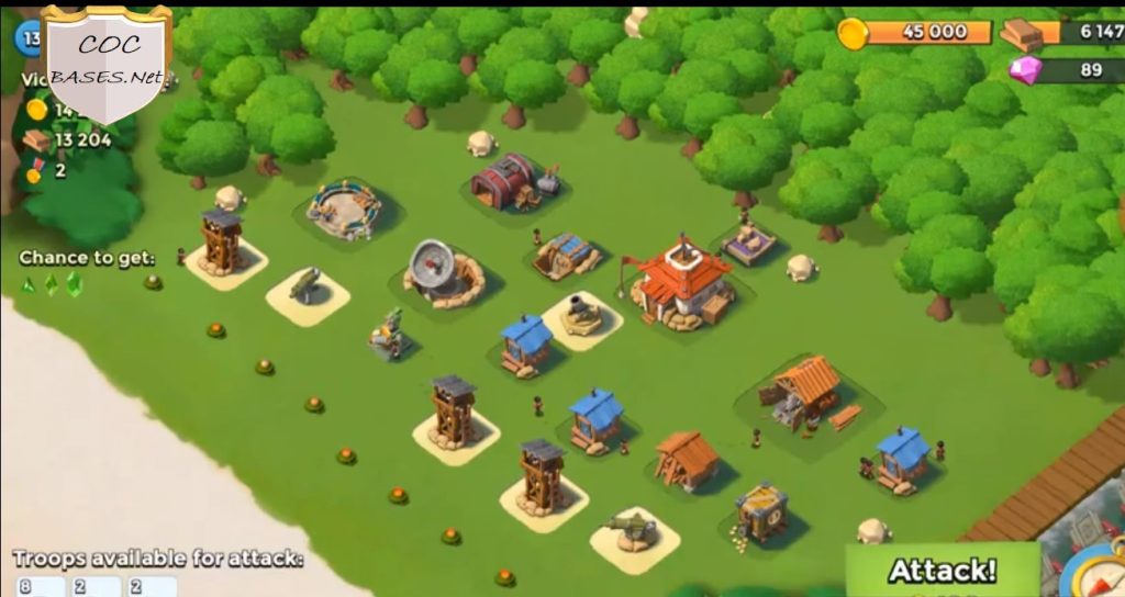 boom beach headquarters 4 layout