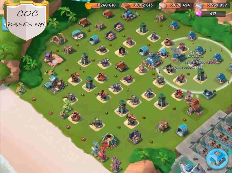 boom beach hq19 base layout