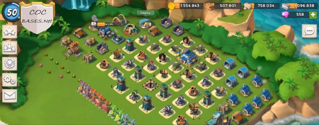 boom beach hq20 base design