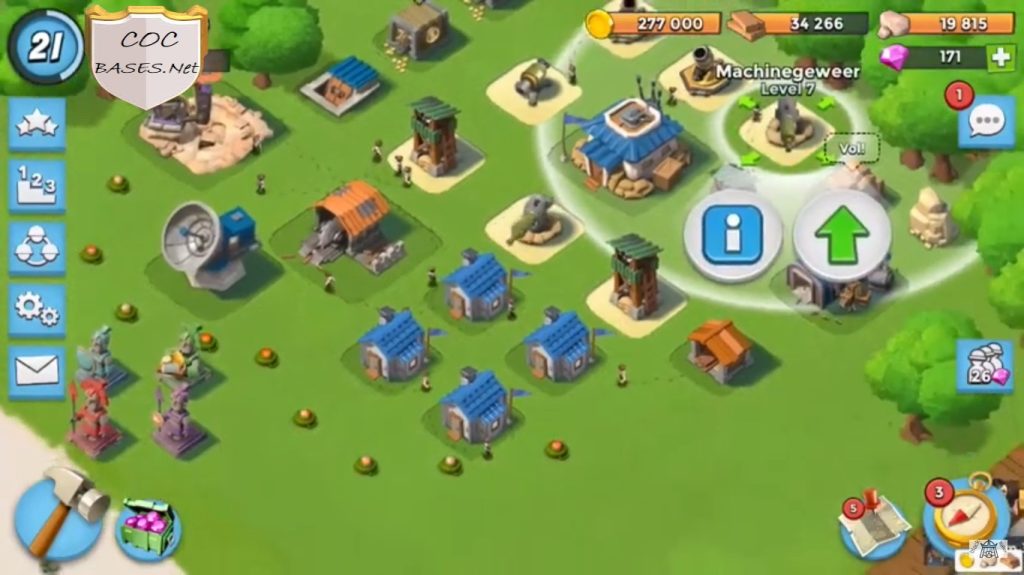 boom beach hq7 base design