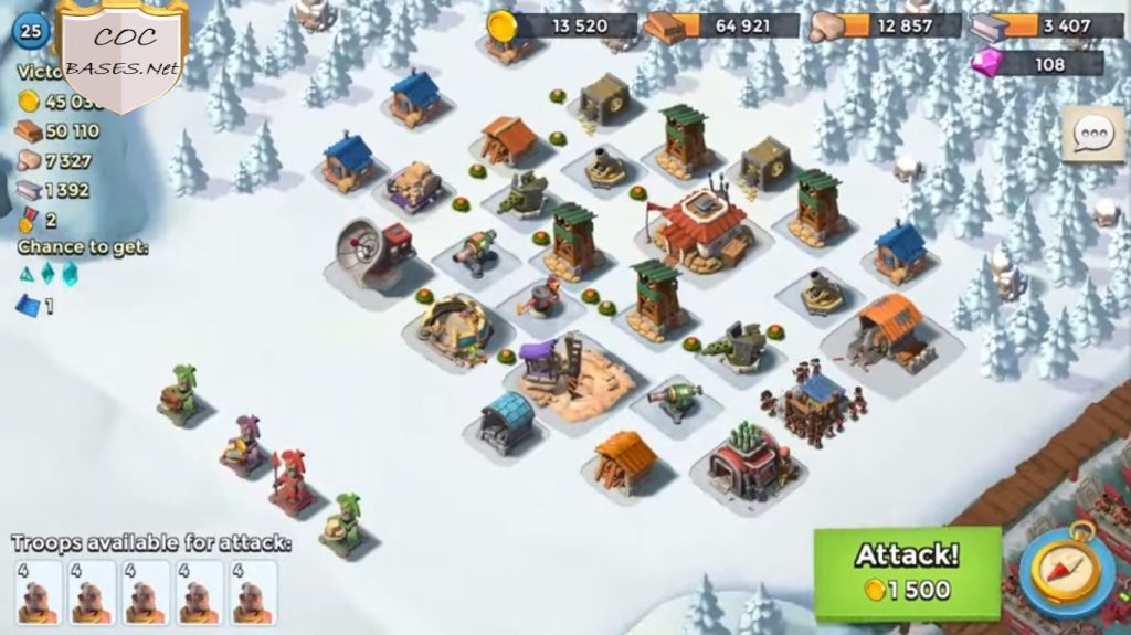 boom beach hq9 base design