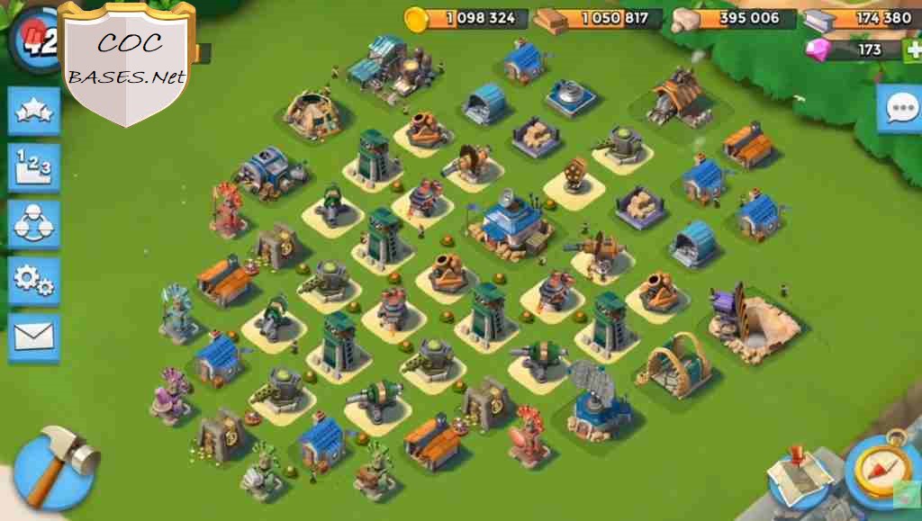 boom beach level 12 hq layout