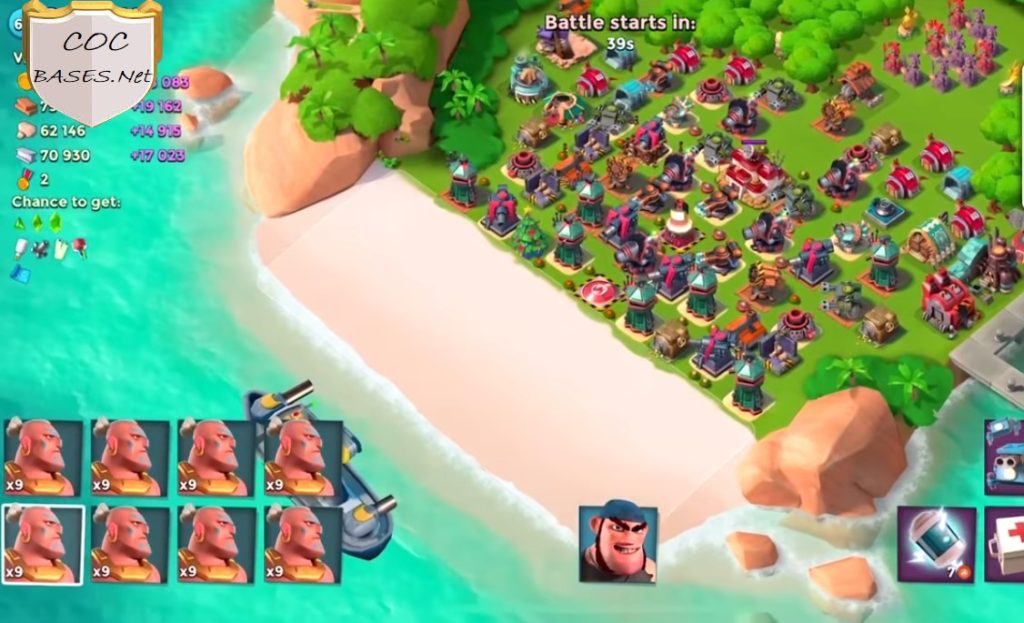 boom beach level 23 hq layout