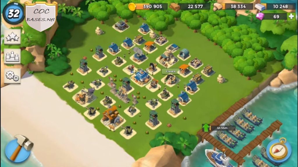 hq12 base layout
