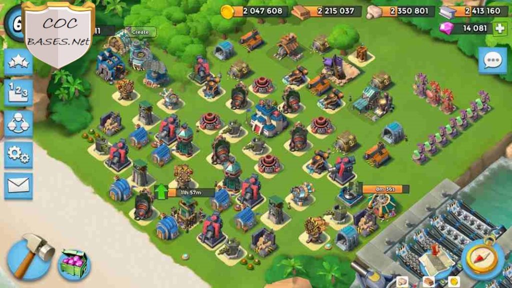 hq21 base layout