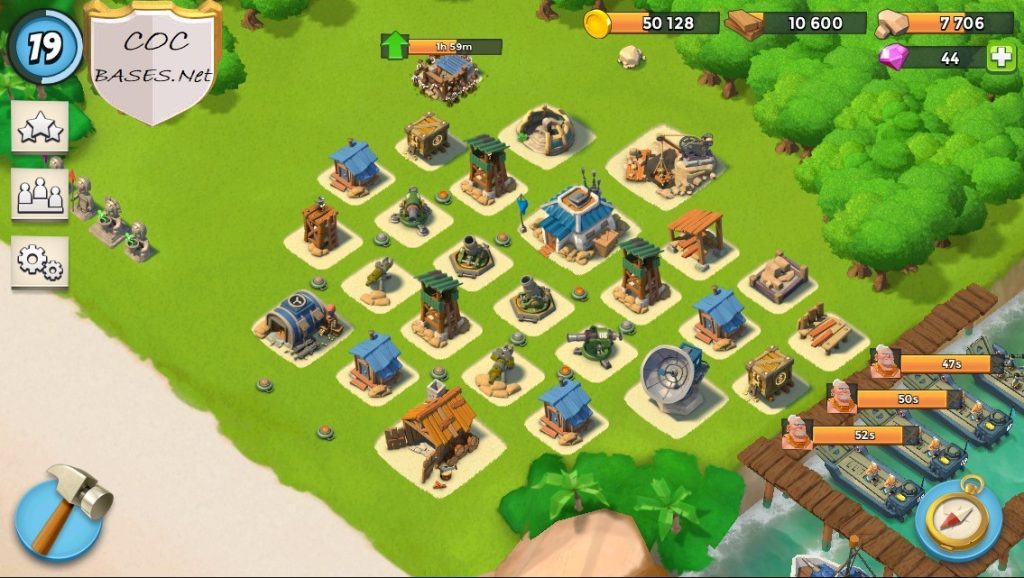 hq8 base layout