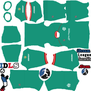 Barracas Central kit dls 2025 gk home