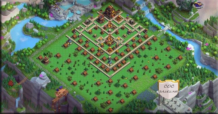 COC Ch layout level 10